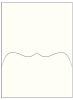 Textured Bianco Pocket Card 5 1/4 x 7 1/4 - 10/Pk