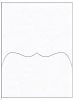 Linen Solar White Pocket Card 5 1/4 x 7 1/4 - 10/Pk