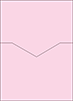 Pink Feather Pocket Card B1 - 5 1/4 x 7 1/4 - 10/Pk