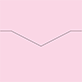 Pink Feather Pocket Card B3 - 5 3/4 x 5 3/4 - 10/Pk