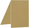 Natural Kraft Portrait Card 3 1/2 x 5 - 25/Pk