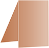 Copper Portrait Card 3 1/2 x 5 - 25/Pk