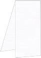 Linen Solar White Portrait Card 4 x 9 - 25/Pk