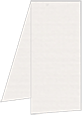 Linen Natural White Portrait Card 4 x 9 - 25/Pk