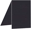 Linen Black Portrait Card 5 x 7 - 25/Pk
