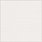Linen Natural White Square Flat Card 4 x 4 - 25/Pk