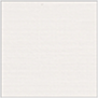 Linen Natural White Square Flat Card 4 3/4 x 4 3/4