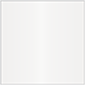 Pearlized White Square Flat Card 6 x 6 - 25/Pk