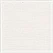 Linen Natural White Square Flat Card 6 x 6