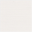 Linen Natural White Square Flat Card 6 3/4 x 6 3/4