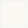 Eggshell White Square Flat Card 7 1/4 x 7 1/4