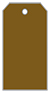 Eames Umber (Textured) Style A Tag (2 1/4 x 4) 10/Pk