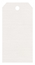 Linen Natural White Style A Tag (2 1/4 x 4) 10/Pk