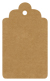 Natural Kraft Style B Tag (2 1/2 x 4 1/2) 10/Pk