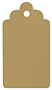 Natural Kraft Style B Tag (2 1/2 x 4 1/2) 10/Pk