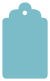 Textured Aquamarine Style B Tag (2 1/2 x 4 1/2) 10/Pk
