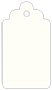 White Gold Style B Tag 2 1/2 x 4 1/2