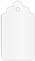 Pearlized White Style B Tag (2 1/2 x 4 1/2) 10/Pk