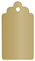 Antique Gold Style B Tag 2 1/2 x 4 1/2