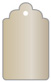 Sand Style B Tag (2 1/2 x 4 1/2) 10/Pk