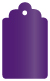 Purple Style B Tag (2 1/2 x 4 1/2) 10/Pk