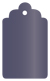 Iris Blue Style B Tag (2 1/2 x 4 1/2) 10/Pk