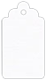 Linen Solar White Style B Tag (2 1/2 x 4 1/2) 10/Pk