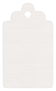 Linen Natural White Style B Tag (2 1/2 x 4 1/2) 10/Pk