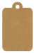 Natural Kraft Style C Tag (2 1/4 x 3 1/2) 10/Pk