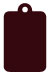 Wine Style C Tag (2 1/4 x 3 1/2) 10/Pk
