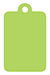 Citrus Green Style C Tag (2 1/4 x 3 1/2) 10/Pk