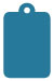 Ocean Style C Tag (2 1/4 x 3 1/2) 10/Pk