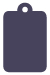 Navy Style C Tag (2 1/4 x 3 1/2) 10/Pk