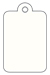 Pearlized White Style C Tag (2 1/4 x 3 1/2) 10/Pk