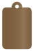 Bronze Style C Tag (2 1/4 x 3 1/2) 10/Pk