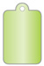 Sour Apple Style C Tag (2 1/4 x 3 1/2) 10/Pk