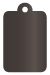 Onyx Style C Tag (2 1/4 x 3 1/2) 10/Pk