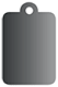 Onyx Style C Tag 2 1/4 x 3 1/2