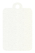 White Pearl Style C Tag (2 1/4 x 3 1/2) 10/Pk