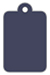 Cobalt Style C Tag (2 1/4 x 3 1/2) 10/Pk