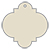 Beige Style D Tag (2 1/2 x 2 1/2) - 10/Pk