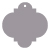 Pewter Style D Tag (2 1/2 x 2 1/2) - 10/Pk