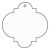 Crystal Style D Tag (2 1/2 x 2 1/2) - 10/Pk