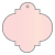 Rose Style D Tag (2 1/2 x 2 1/2) - 10/Pk