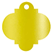 Green Silk Style D Tag 2 1/2 x 2 1/2