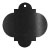 Black Silk Style D Tag (2 1/2 x 2 1/2) - 10/Pk