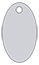 Smoke (Textured) Style E Tag (2 x 3 1/2) 10/Pk