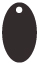 Linen Black Style E Tag (2 x 3 1/2) 10/Pk