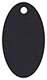 Linen Black Style E Tag 2 x 3 1/2