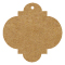 Natural Kraft Style F Tag (3 x 3) 10/Pk